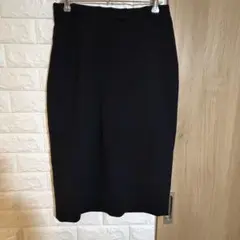 ローレンラルフローレン ウール混 タイトスカート 黒 4/M相当 ストレッチ有のサムネイル