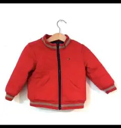 ⭐TOMMY HILFIGERのおしゃれリバーシブルジャンパー(90)⭐