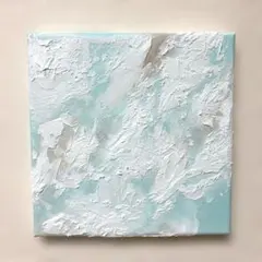 No.18抽象画　テクスチャーアート　アクリル