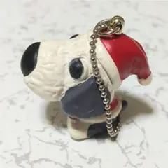 THE DOG サンタ マスコットボールチェーンキーホルダー 犬 平成レトロ