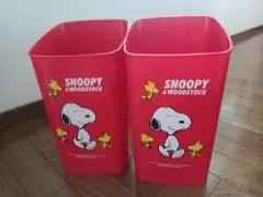 スヌーピー　 レトロゴミ箱