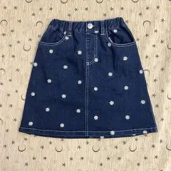 branshes Ou?byEDWIN キッズデニムスカート　130cm