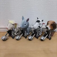 動物騎士 四件組