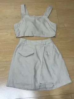 Heather ベージュ セットアップ