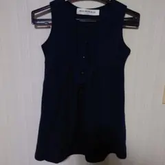 MOO NON NON ジャンバースカート 110 ネイビー