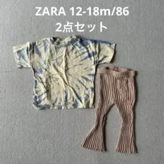 ZARAザラ Tシャツ&フレアレギンスセット 12-18m 86 ベビー