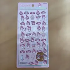 マイメロディボンボンドロップミニシール