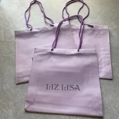 平成！LIZ LISA ショップ袋 3枚セット 平成姫ギャルのサムネイル