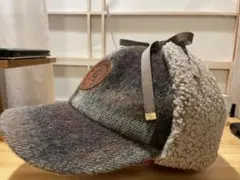 VINCE 3 カシラ　BROWN ユニセックス　パイロット帽のサムネイル