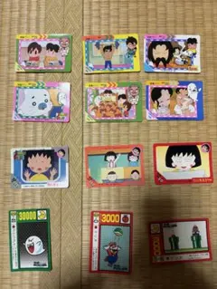 少年アシベ、ちびまる子ちゃん、スーパーマリオ 카드다스