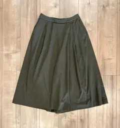 【UNIQLO】ユニクロ イージー タック スカンツ カーキ ラップ風 オフィス