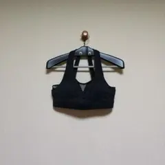 ホルターネック╱横 クロス開き