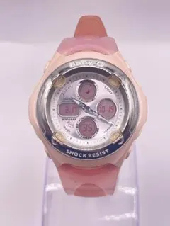 CASIO Baby-G BG-591PP ピンク デジアナ 稼働品