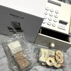 ◼︎GW限定◼︎スリコ　おままごと　木製レジセット