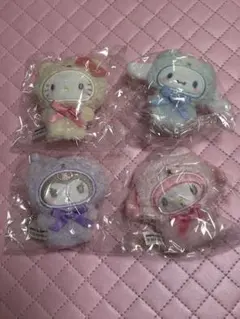 サンリオキャラクターズ　フィンガーパペット　コンプ　4点セット