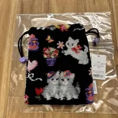 完売品】FEILER フェイラー モンプティシャ 巾着 ポーチ 猫 - メルカリ