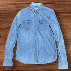 Nudie Jeans デニム ウエスタンシャツ M ヌーディージーンズのサムネイル