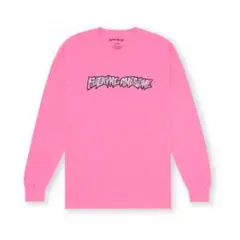 ACTUAL VISUAL GUIDANCE L/S TEE M ネオンピンク
