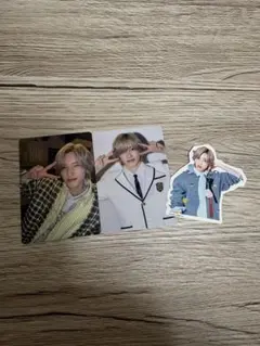 道枝駿佑 HARD WORK ファミクラ盤 通常盤 特典 トレカ シール セット