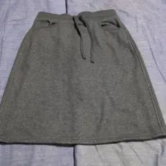 ユニクロ　スカーフ　裏起毛　タイトスカート