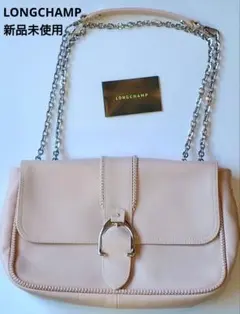 LONGCHAMP 未使用品⭐︎プロフ必読⭐︎ 赤 エナメルレザー 