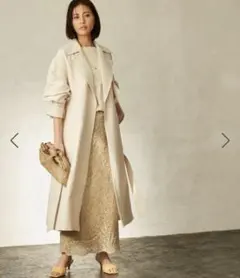 ROPE トレンチコート ライトベージュ 36 Sサイズ