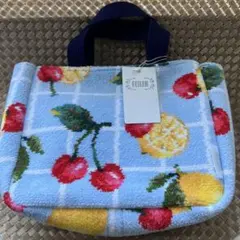 FEILER×JALショッピングスウィングチェリー＆シチリアーノ柄 ミニバッグ