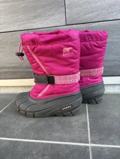 SOREL 子供用スノーブーツ ピンク 19cm