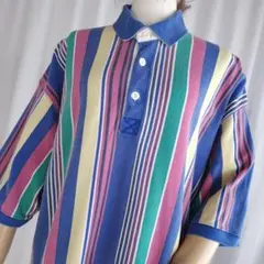 90s GANT SALTY DOG WASHED ポロシャツ Lサイズ 古着