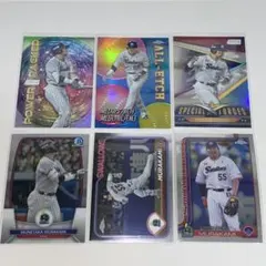 topps chrome bowman 村上宗隆 インサートカード等 6枚セット
