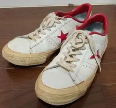 Converse OneStar スニーカー 8 ホワイト/レッド