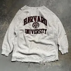 90s USA製 JANSPORT ダメージリバースウィーブ ボロ スウェット