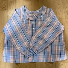 EASTBOY チェック柄 長袖シャツ