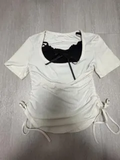 半袖トップスとキャミソール セット
