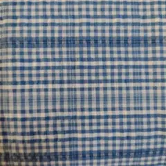 播州織　ギンガムチェック生地　114.5cm巾✕217cm　❤おまけ付き