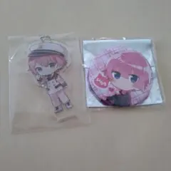 すとぷり 缶バッジ さとみ アクキー アクリルキーホルダー