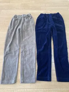無印　コーデュロイパンツ　120cm