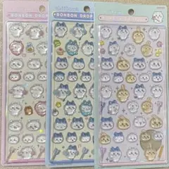 【正規品】ボンボンドロップシール　ちいかわ　ハチワレ　うさぎ