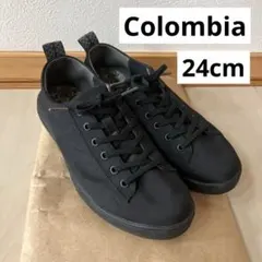 コロンビア　マイレージレインウォータープルーフ　レインシューズ　24cm 黒のサムネイル