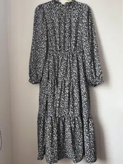 continuer de NICE CLAUP ワンピース　ロングスカート　花柄