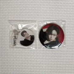 &TEAM FUMA フウマ アクリルフォトキーリング 缶バッジ