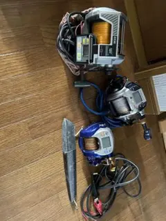 RYOBI 電動リール AD電動　101 シルバー 楽天市場】【中古】RYOBI リョービ 電動リール AD電動101 HI