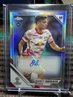 Sidney Raebiger 直筆サインカード Topps Chrome