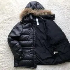 【超希少サイズ XL】ダウンジャケット　黒　2way　y2k 平成　お兄系　光沢