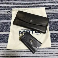 MOTO レザー長財布 キーケース セットのサムネイル