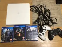PlayStation 4 Glacier White 500GB 本体