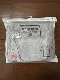 ユニクロ CREW NECK DRY COLOR T-SHIRT S グレー