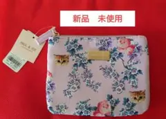 【新品タグ付き】PAUL＆JOEポール＆ジョー ティッシュケース付きネコ柄ポーチ