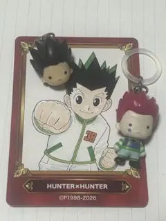 HUNTER×HUNTER ゴン ヒソカ めじるしアクセサリー　特典カード