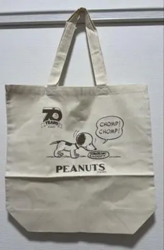 【未使用】【非売品】スヌーピー 70周年記念 エコバッグ